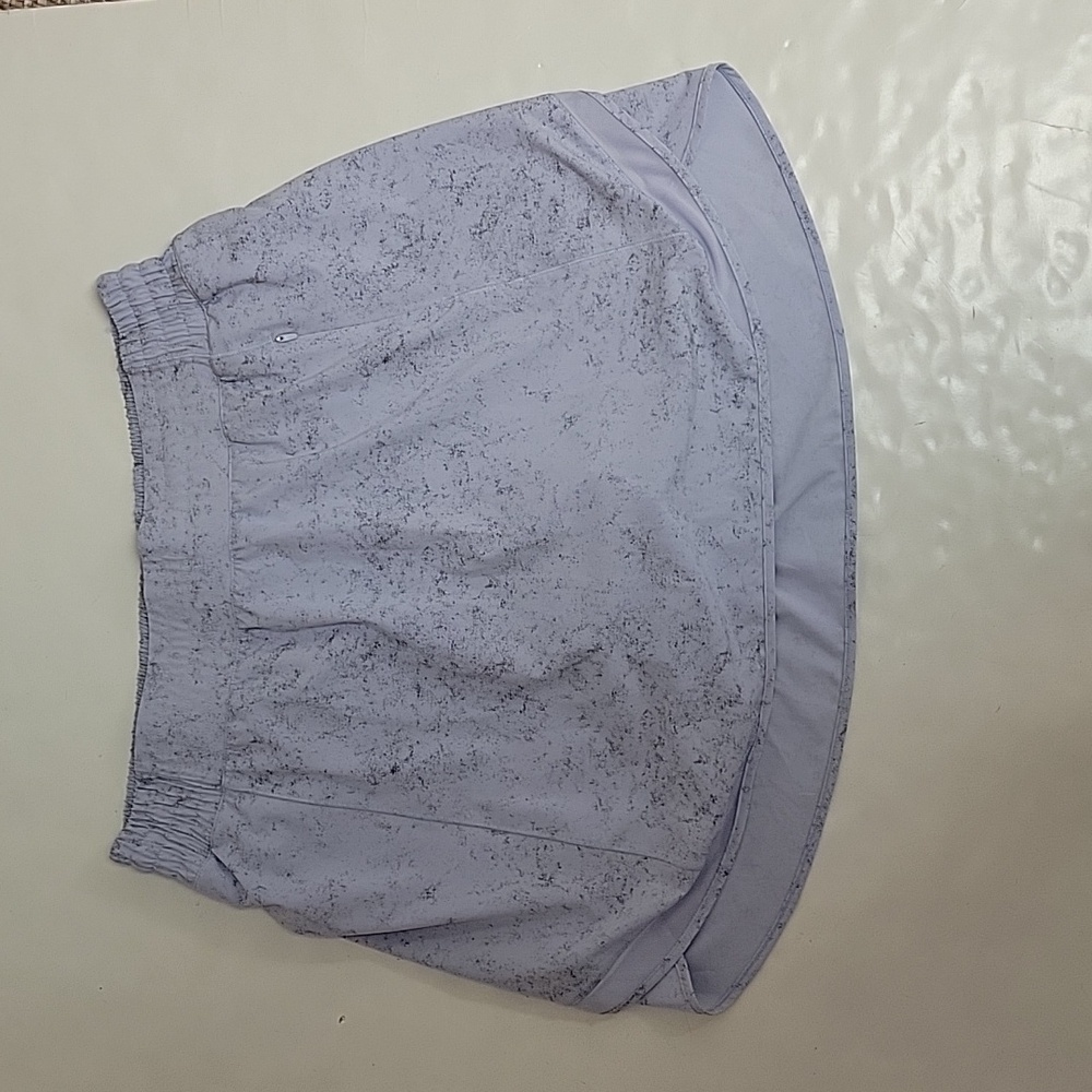 Lululemon lavender and grey athletic skirt sz 12